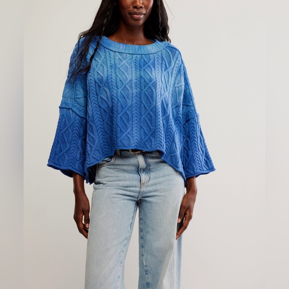 Free People Sweaters - Free People Washed Ashore Sweater Sz small NWOT